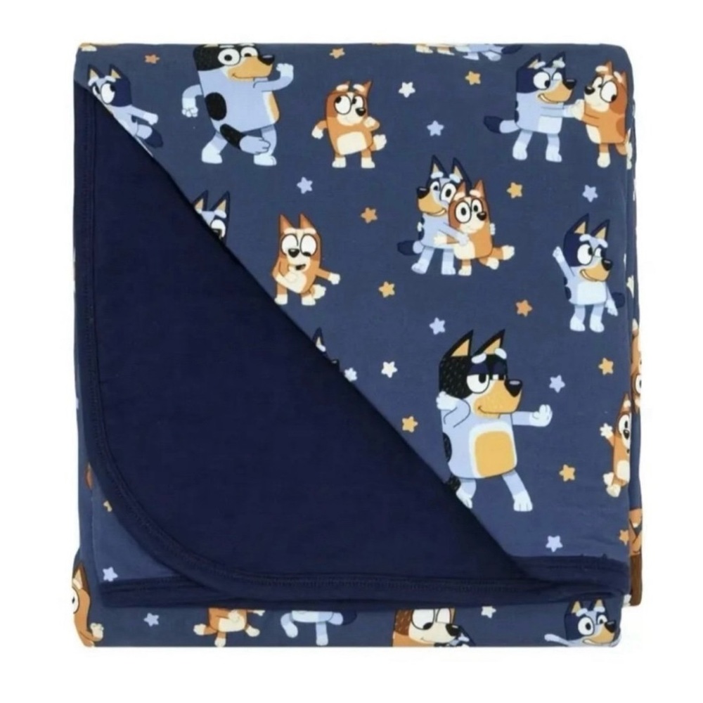 New Little Sleepies Bluey Blanket
